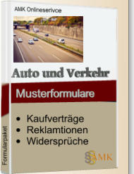 Formular Auto und Verkehr 